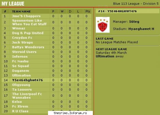 gasit fotball manager marfa (parerea mea sunt blue mai nashu...am primul meci seara asta nasol pana