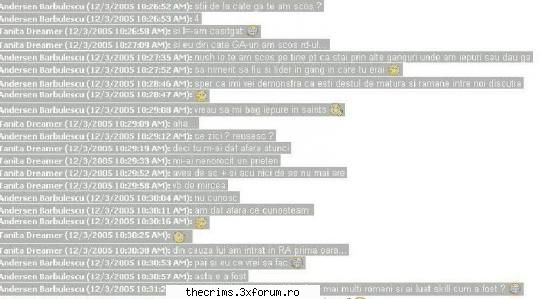 Dead or Dead - Andersen Barbulescu ( :24:04 AM): am iepuri in - Subiecte vechi