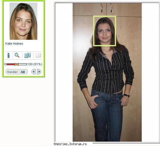 Partea cea mai imprevizibila a forumului! (continuare4) - eu seman cu Katie Holmes :D ;) - Albumul de familie