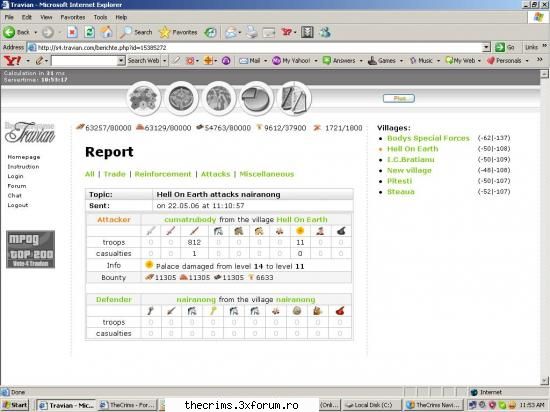 travian S4! - if u will see the first atak with cats is on 22 - Altceva(*nou)